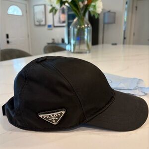 Prada Men's Black cap XXL